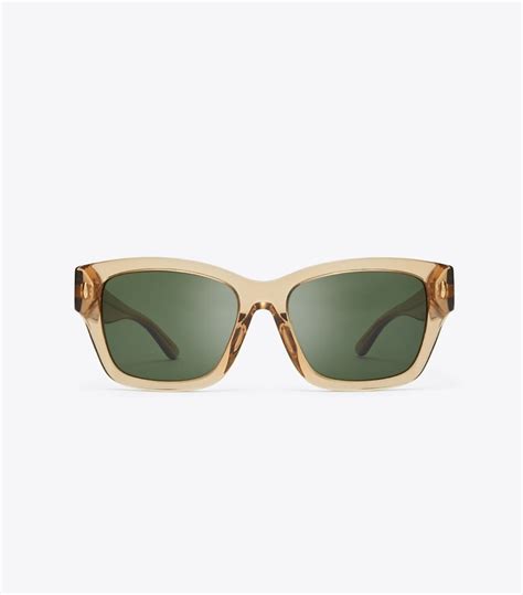 are tory burch sunglasses made in china|Tory Burch miller rectangular sunglasses.